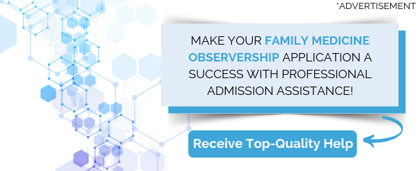 family medicine observership application help